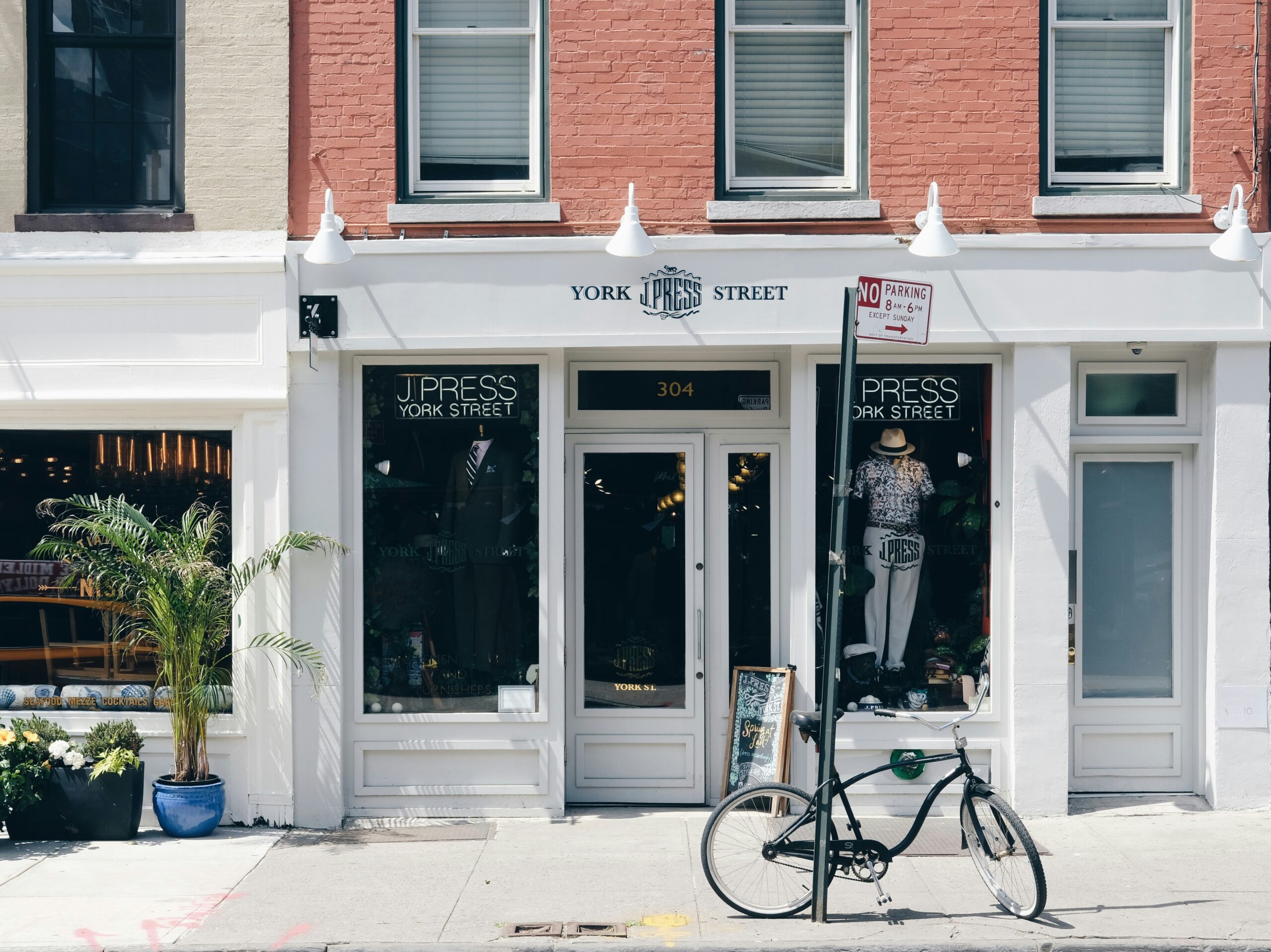 Clean, modern storefront representing a concrete storefront and Amazon storefront vibe